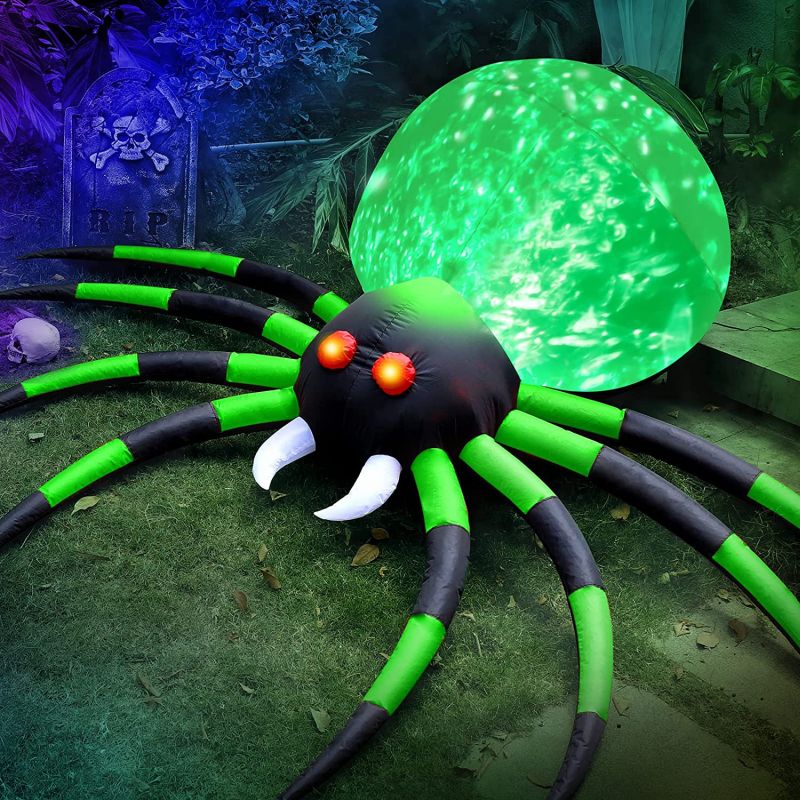 8-ft giant inflatable spider 