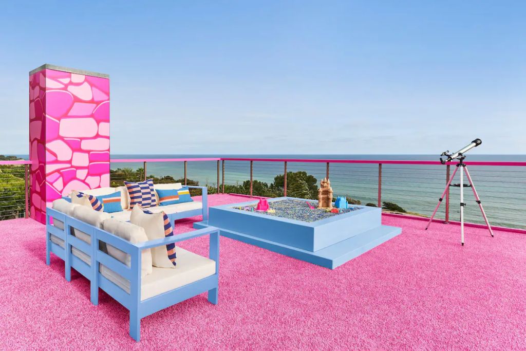 Barbie Mansion on Airbnb