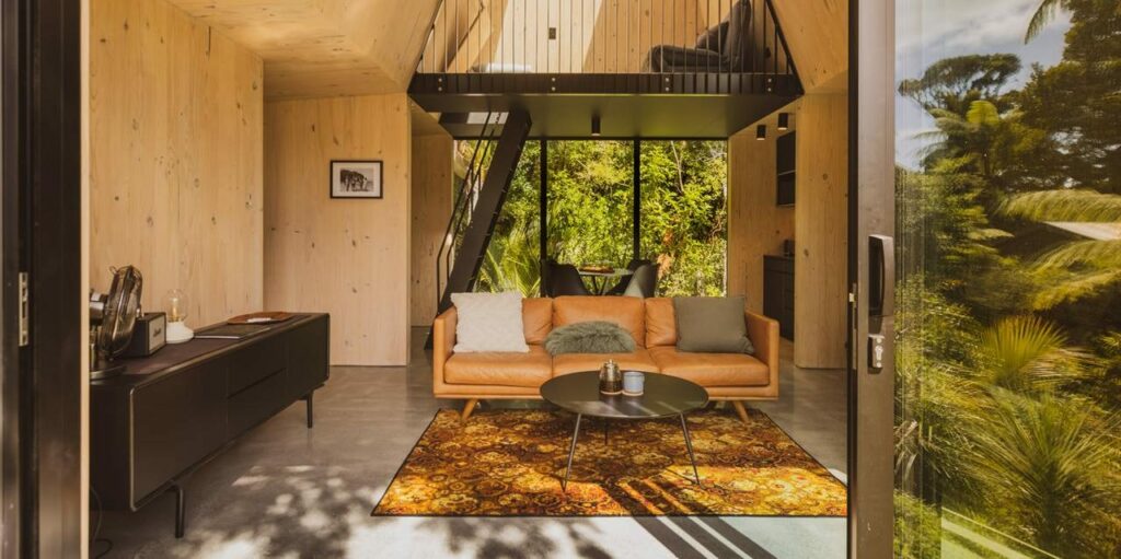 BIV-Punakaiki-Cabin-Living Room