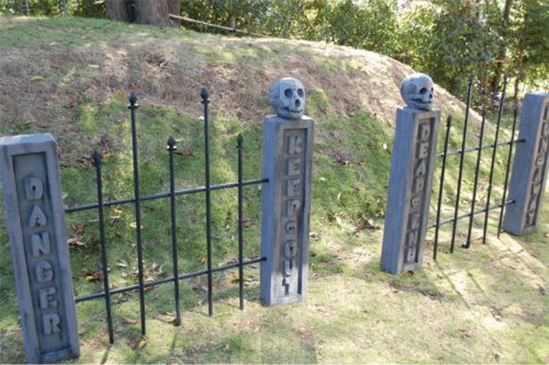 DIY Cemetery fence 