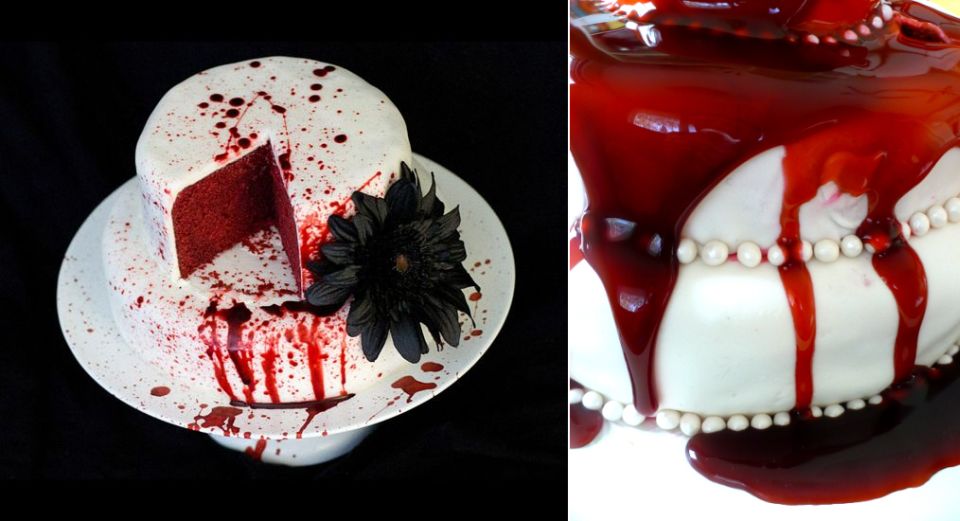 Wounded Halloween Cake