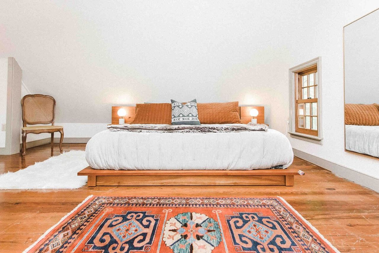 Virginia River Cabin as Airbnb-bedroom 1