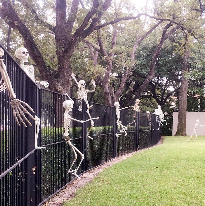 Skeletons raiding your home