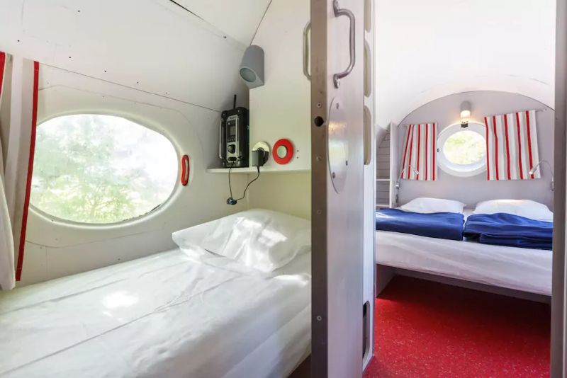 This converted airplane home is most weird Airbnb rental so far